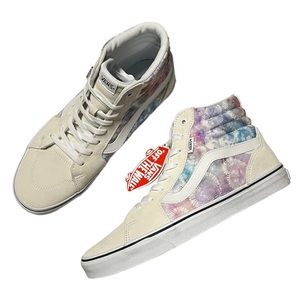 NEW Vans Women’s Filmore High-top Lace-up Sneaker size 11 Heart Tie Dye